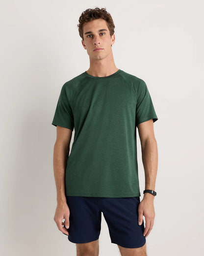 Mesh Performance Training Tee - S / Heather Grey