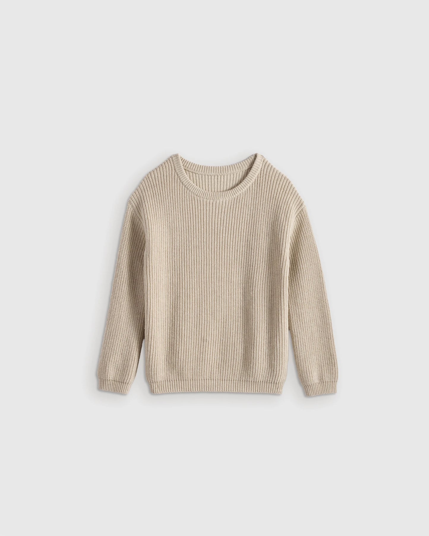 100% Organic Cotton Fisherman Tunic Sweater - 2T / Navy
