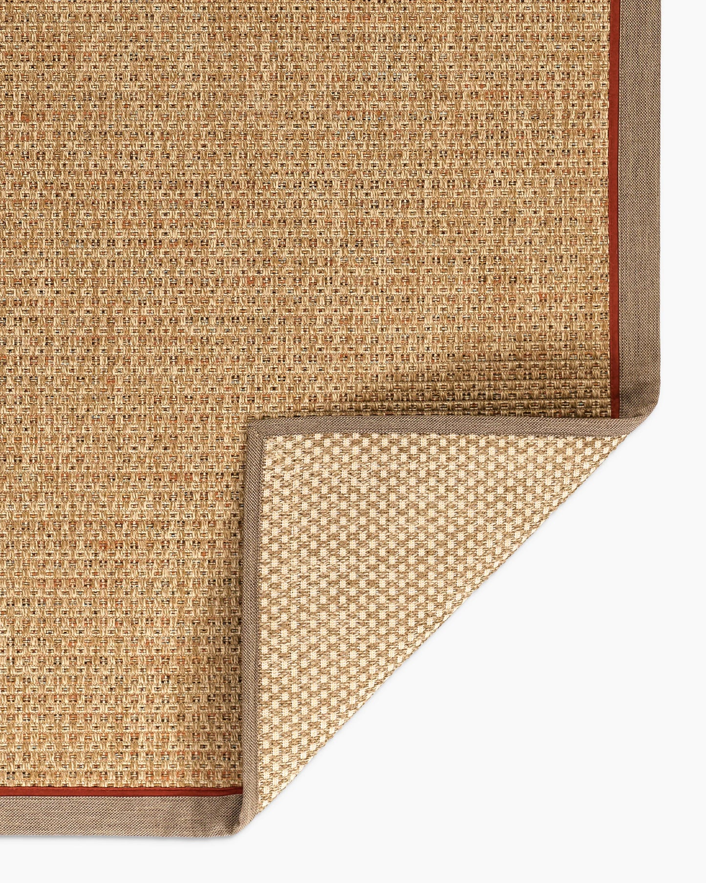 Kitt Indoor/Outdoor Rug - 2' x 4' / Brown/Beige