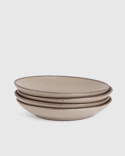 Coupe Plates (Set of 4) by East Fork - One Size / Eggshell