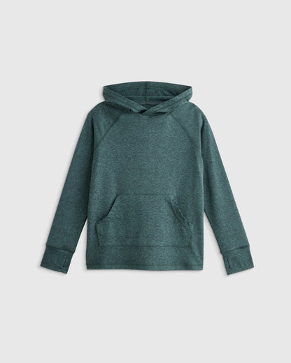 Flowknit Pullover Hoodie - 2T / Heather Navy