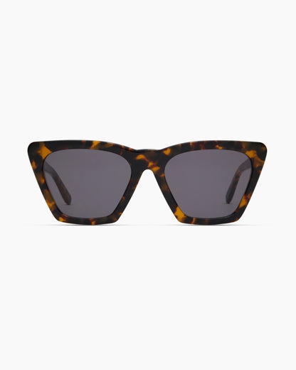 Andy Polarized Acetate Sunglasses - One Size / Black with Grey lens