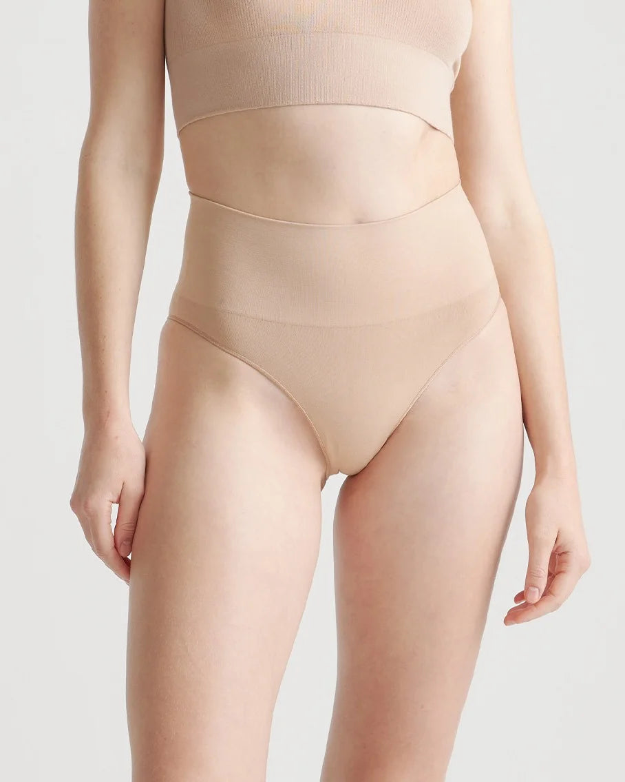 Shaping High-Waisted Brief (3-Pack) - XS / Cocoa