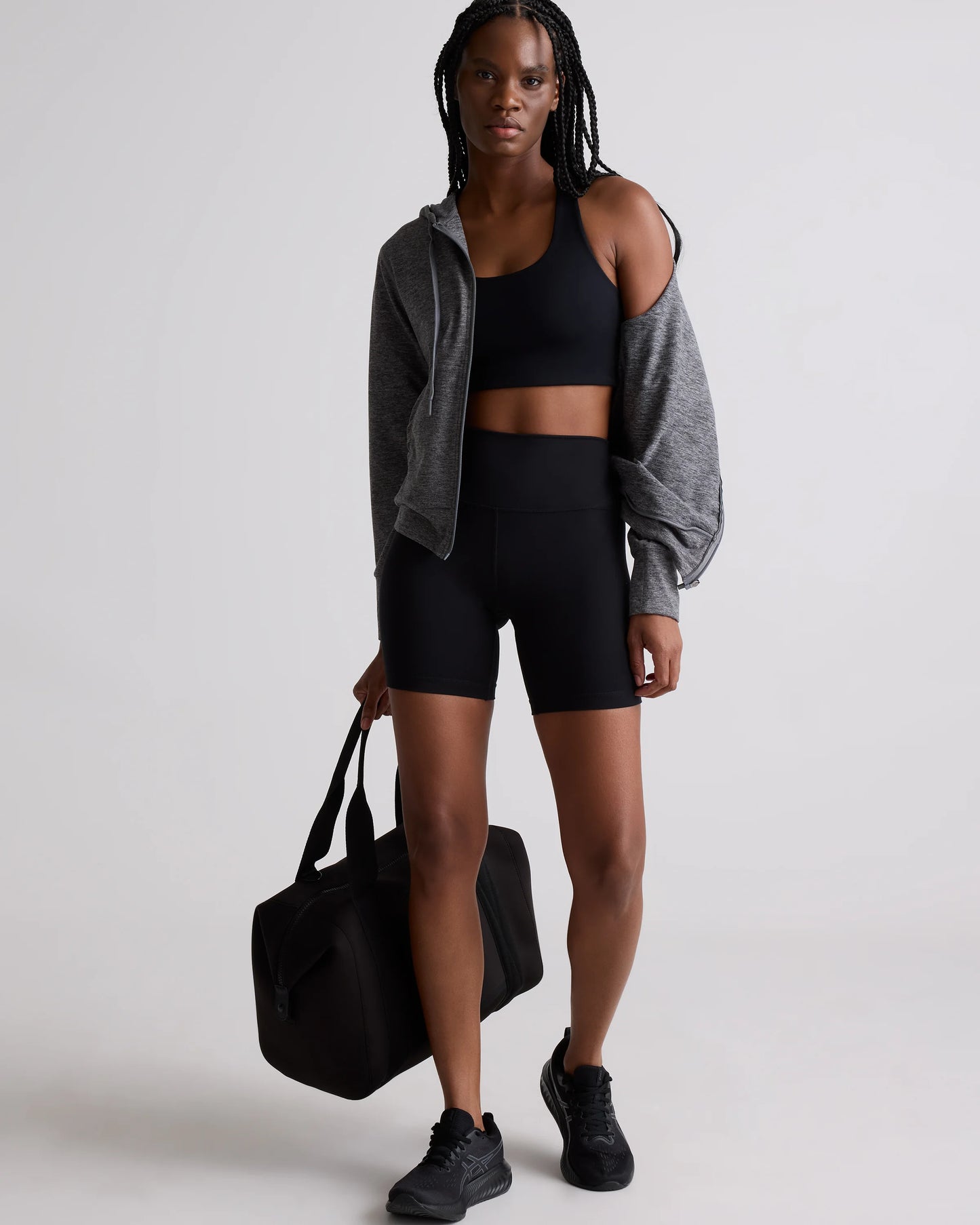 Flowknit Full-Zip Hoodie - XS / Heather Deep Navy