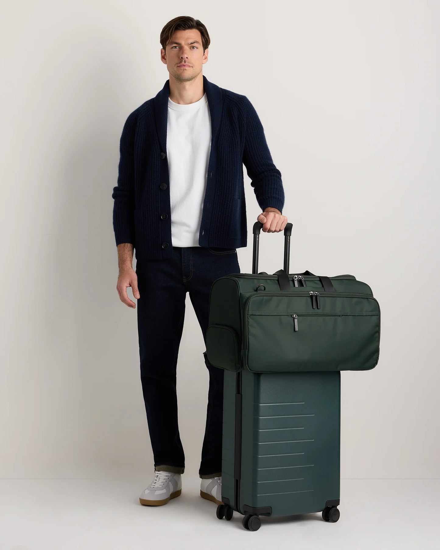 Voyage Nylon Garment Duffle - One Size / Dark Green