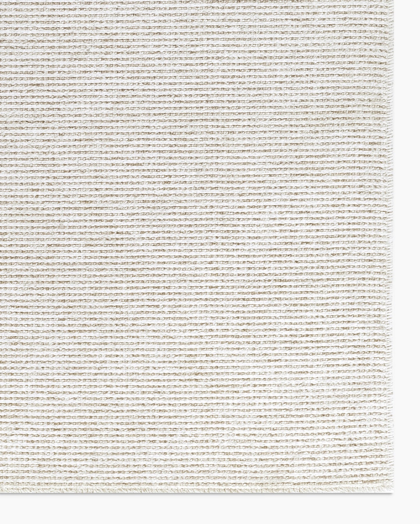 Ophelia Cotton-Blend Performance Rug - 5'3" x 7'6" / Beige