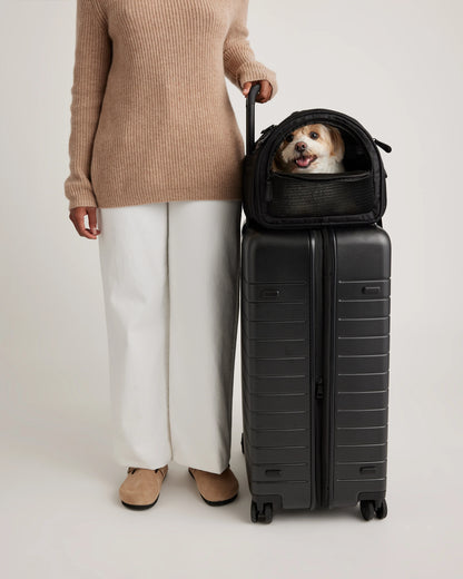 Pet Travel Carrier - One Size / Black