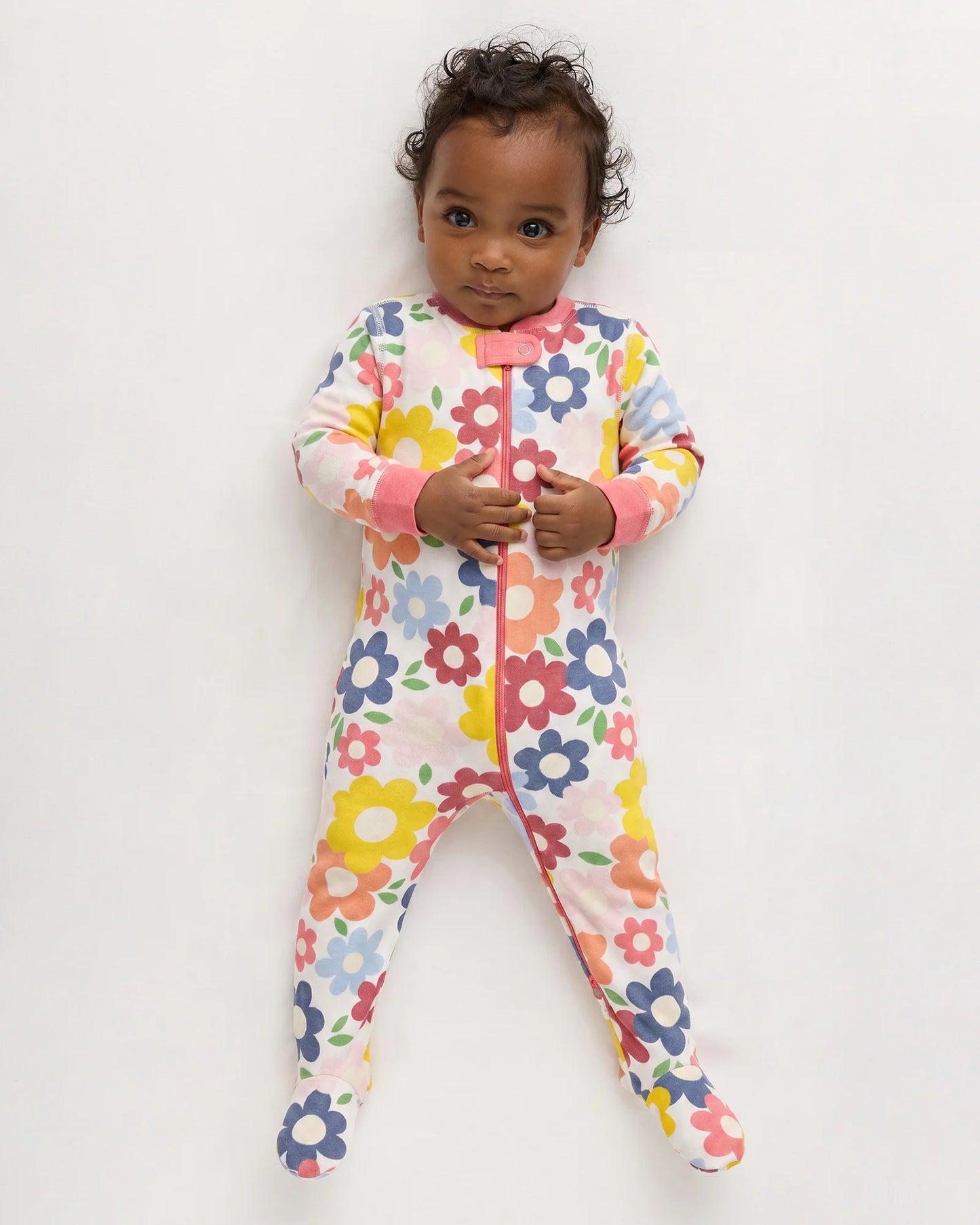 100% Organic Cotton Footie Pajama - 0-3M / Vehicles