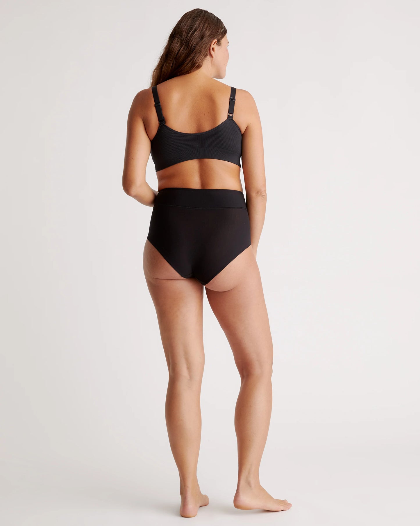 Seamless Crossover Nursing & Lounge Bra (2-pack) - XS / Peach Pink