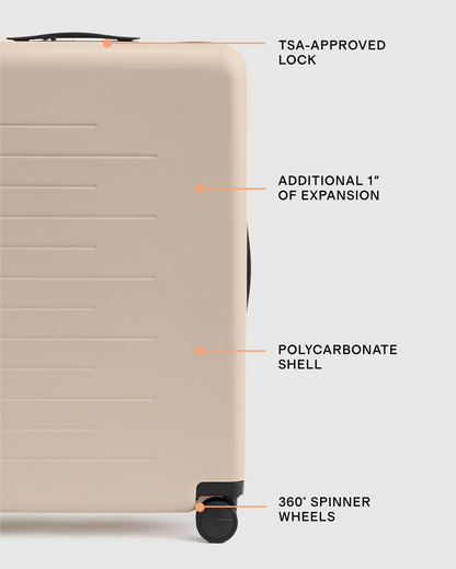 Expandable Large Check-In Suitcase - One Size / Amalfi Sun
