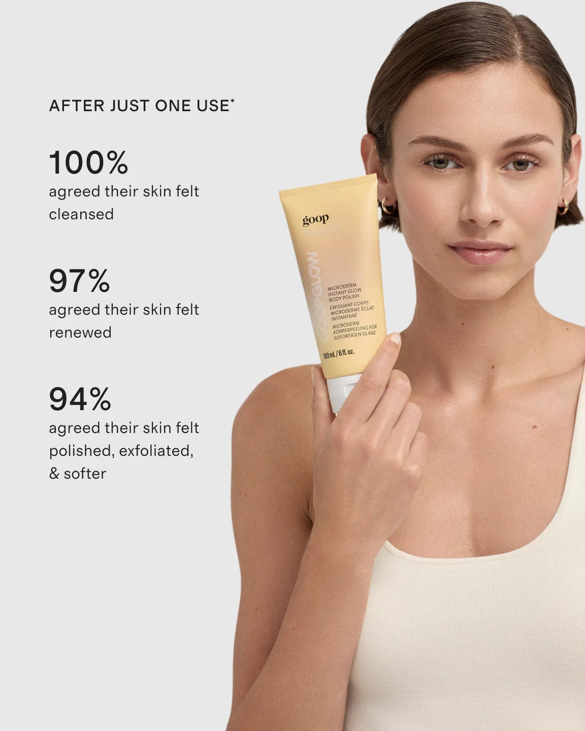 Microderm Instant Glow Body Polish by goop Beauty - One Size / No Color