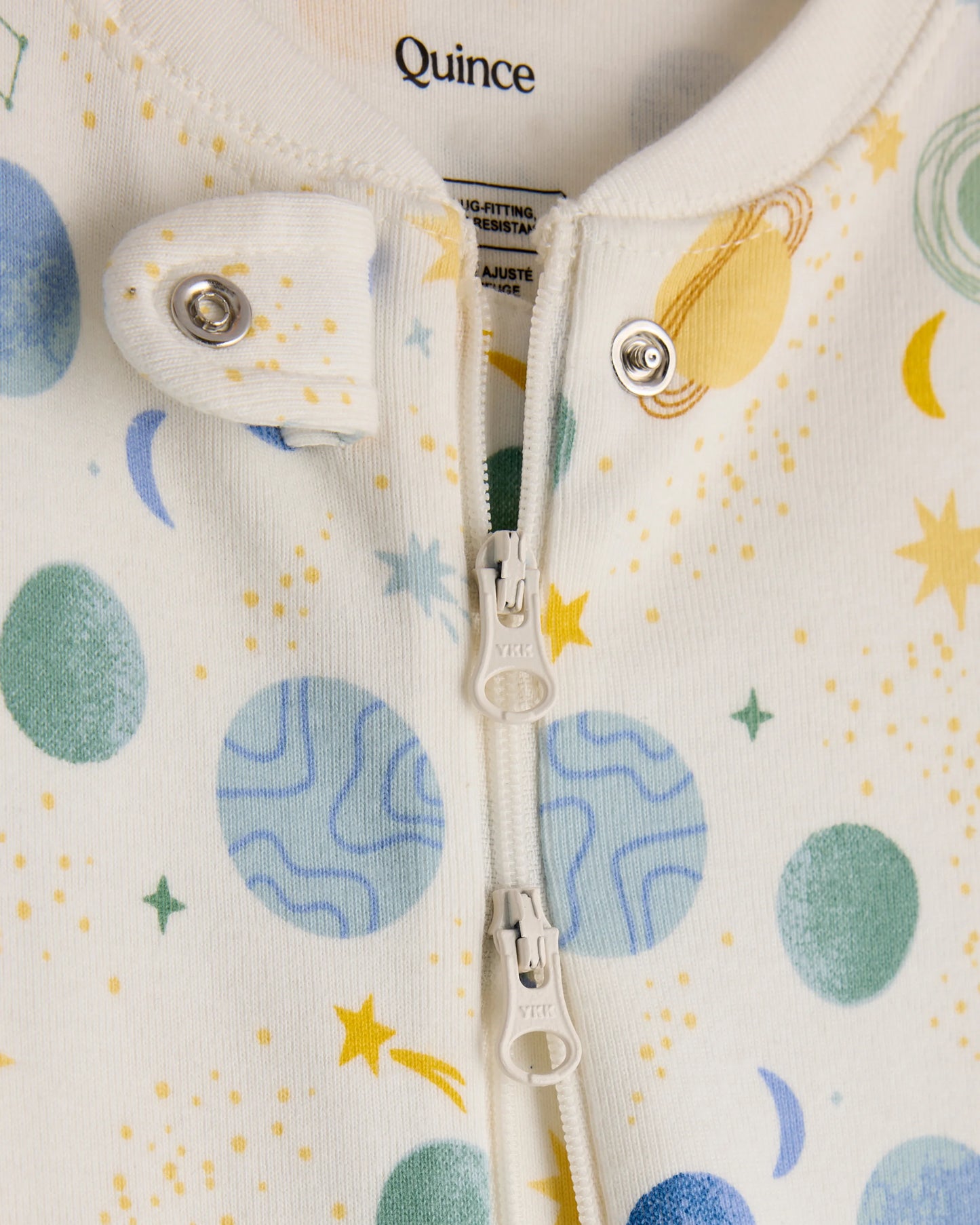 100% Organic Cotton Footie Pajama - 0-3M / Vehicles