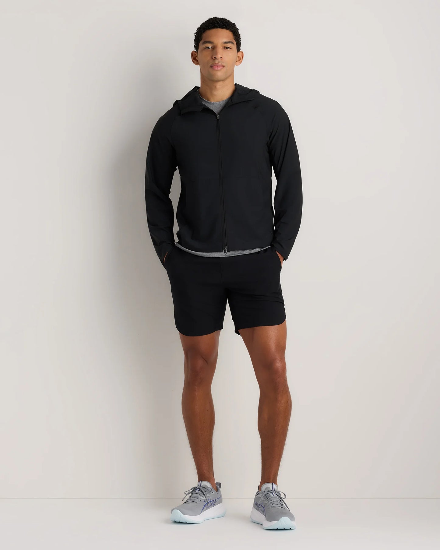 Packable Performance Training Jacket - S / Storm Blue