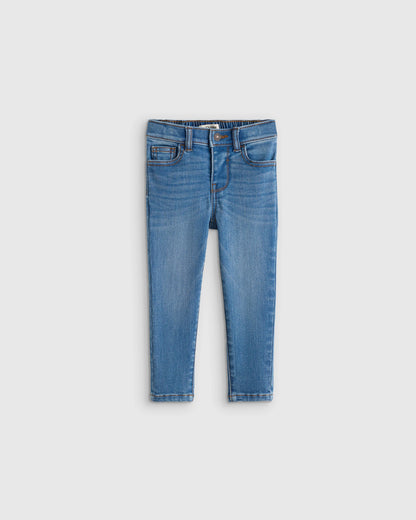 Girls Stretch Skinny Jeans - 2T / Medium Wash