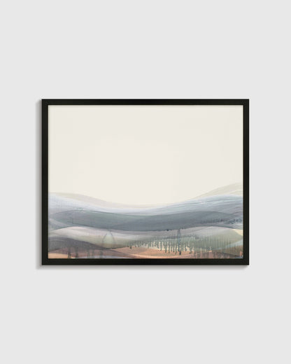 Through the Mist by Beth James - 21.25"x26.25" / Black