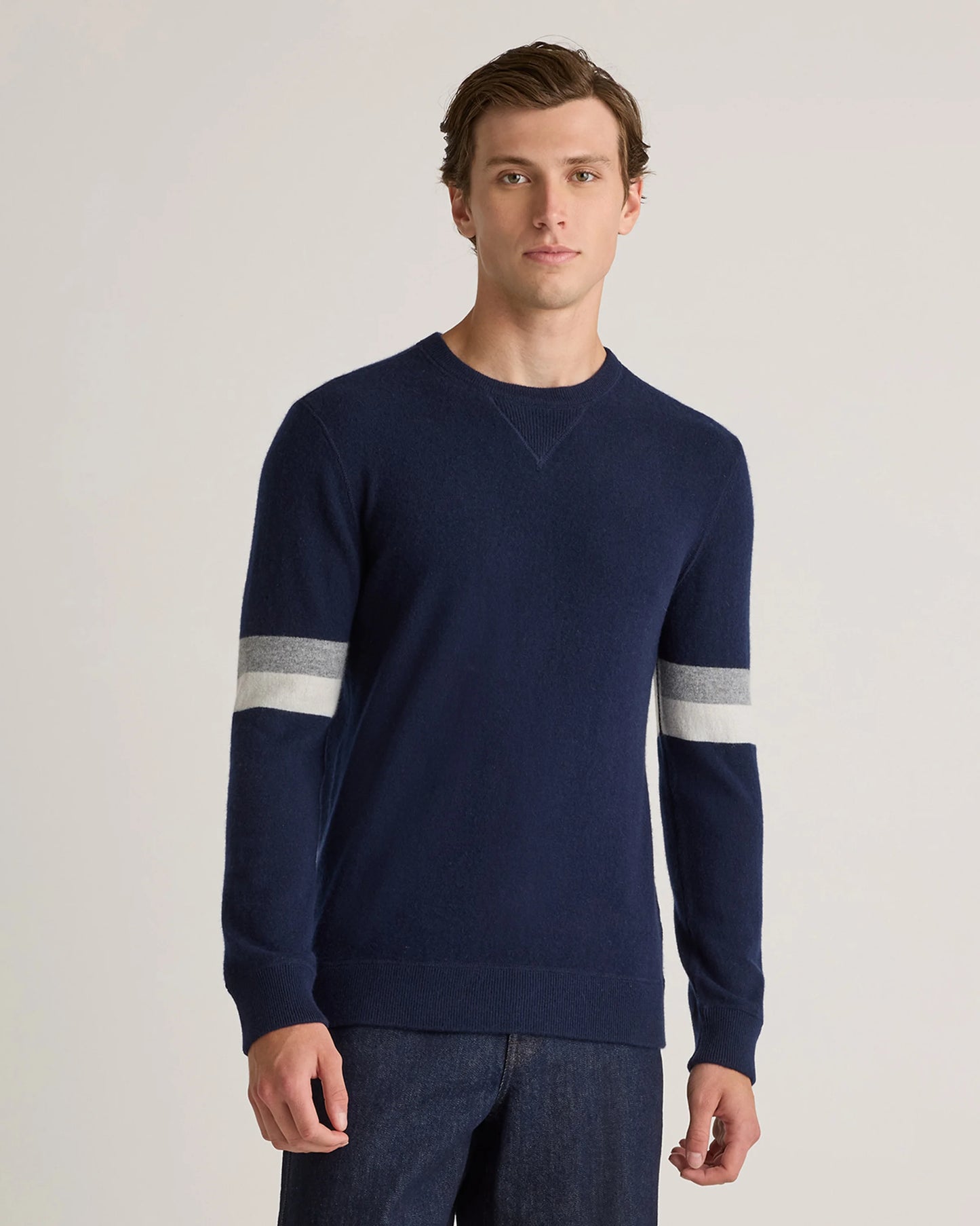 Mongolian Cashmere Sweatshirt - S / Black