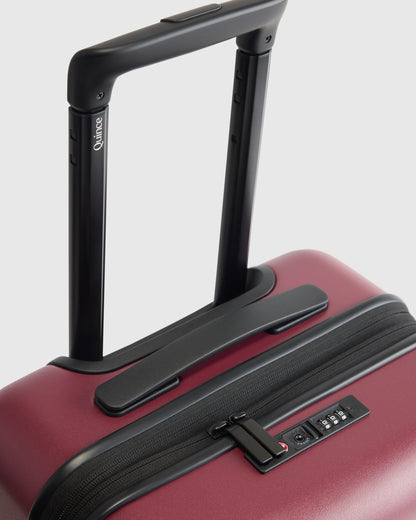 Expandable Small Carry-On Suitcase - One Size / Coastal Cobalt