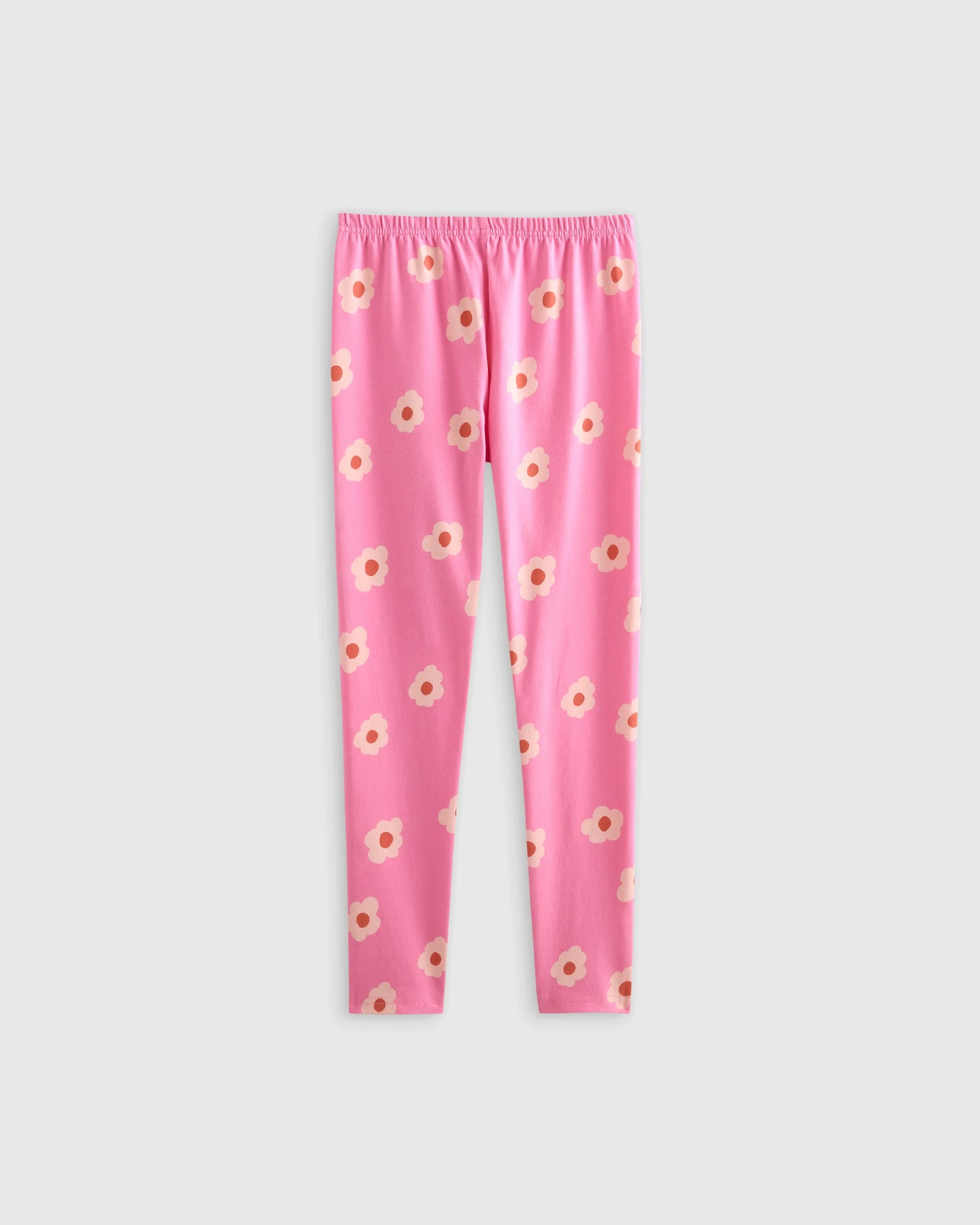 Organic Cotton Leggings - 2T / Red
