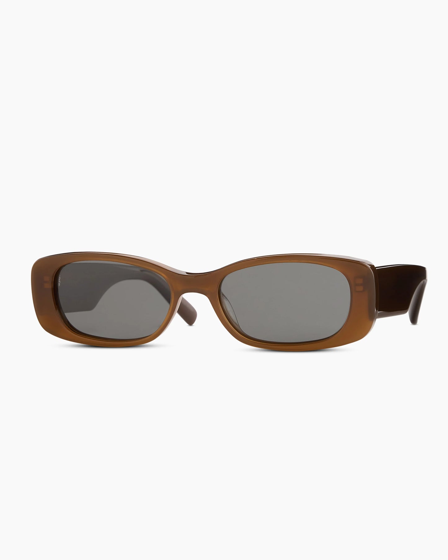 Palma Polarized Acetate Sunglasses - One Size / Black with Green lens