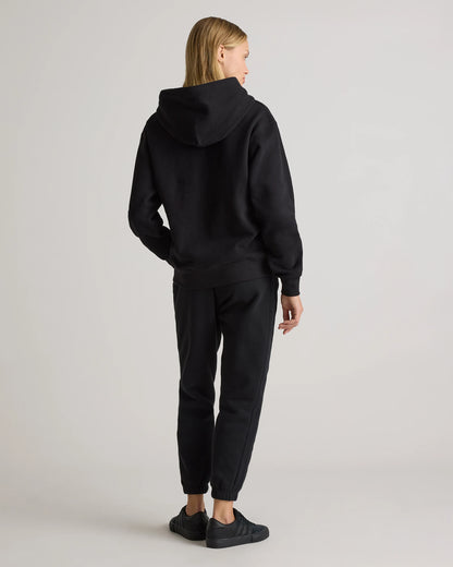 Organic Heavyweight Fleece Boyfriend Hoodie - XS / Heather Grey