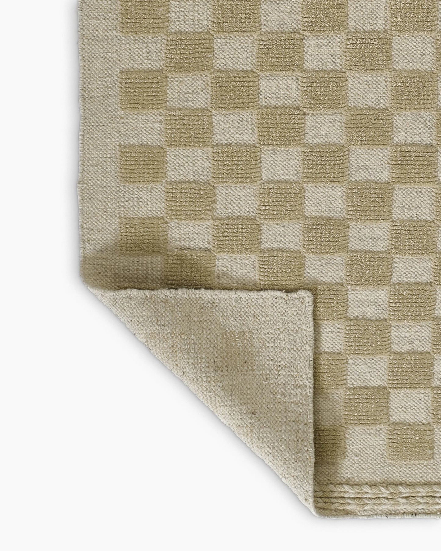 Romy Handwoven Wool Rug - 5' x 8' / Beige
