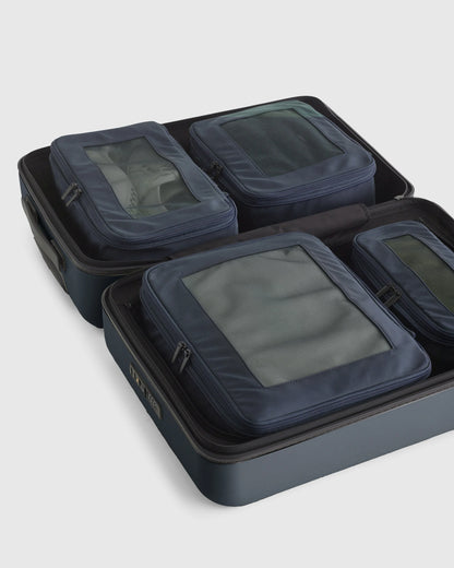 Eco Compression Packing Cubes - 4-Pack / Black