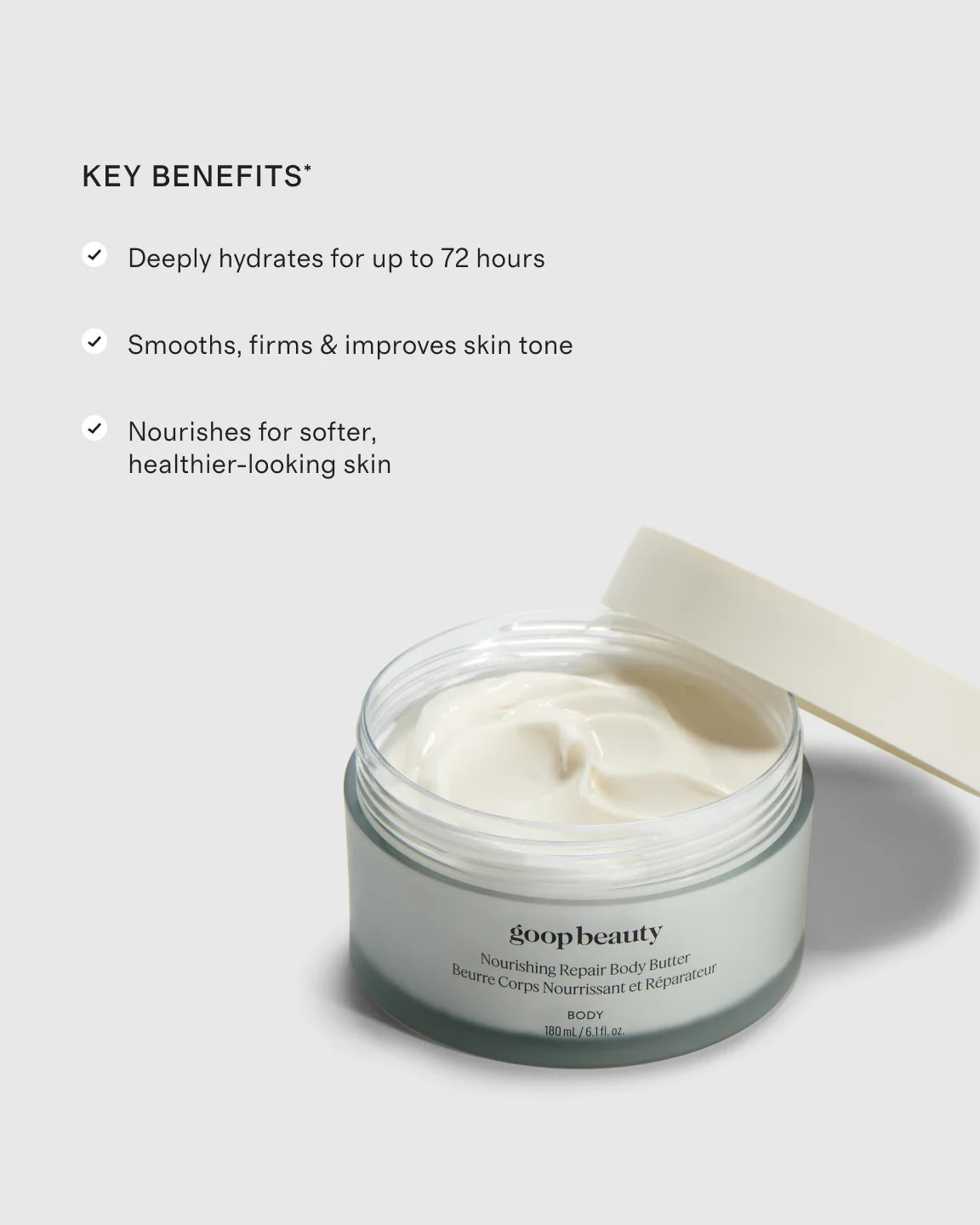 Nourishing Repair Body Butter by goop Beauty - One Size / No Color