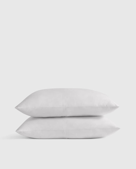 Organic Crisp Percale Sham Set - Standard / White