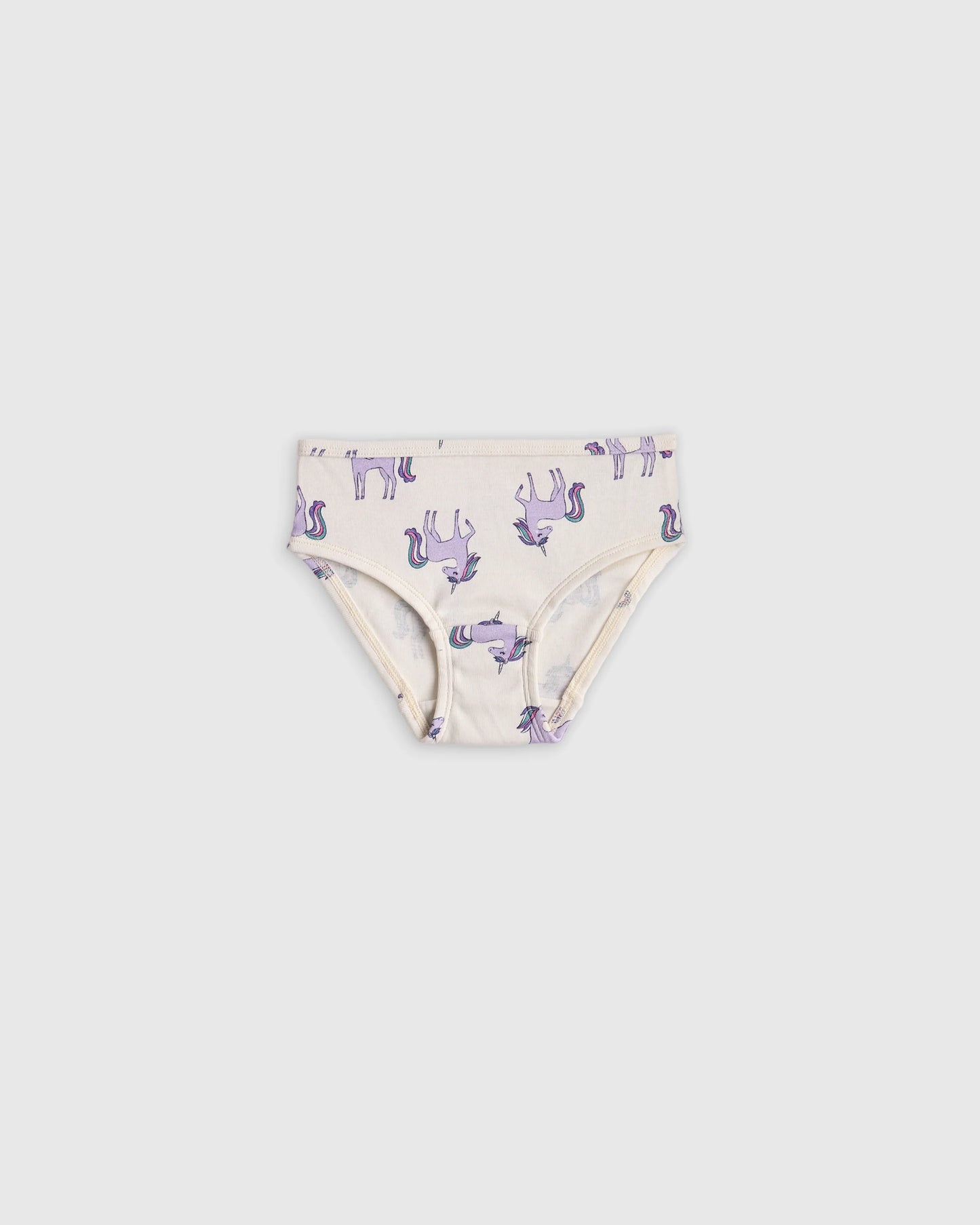 Girls 100% Organic Cotton Brief 7-Pack - 2T / Girl Multi Pack