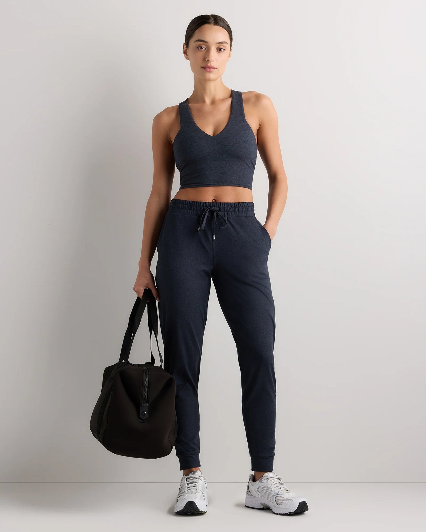 Flowknit Mid-Rise Joggers - XXL / Heather Grey