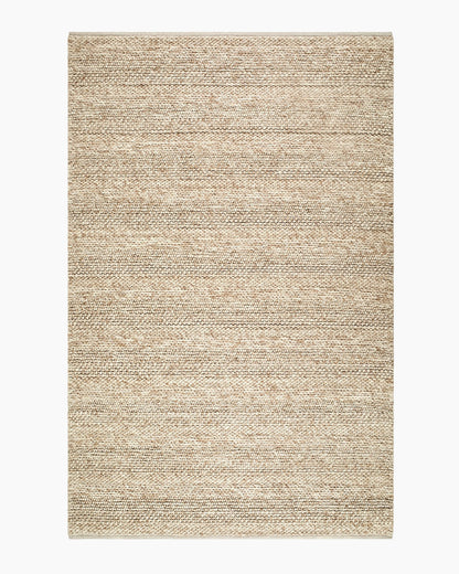 Rowan Handwoven Wool Rug - 5' x 8' / Sand