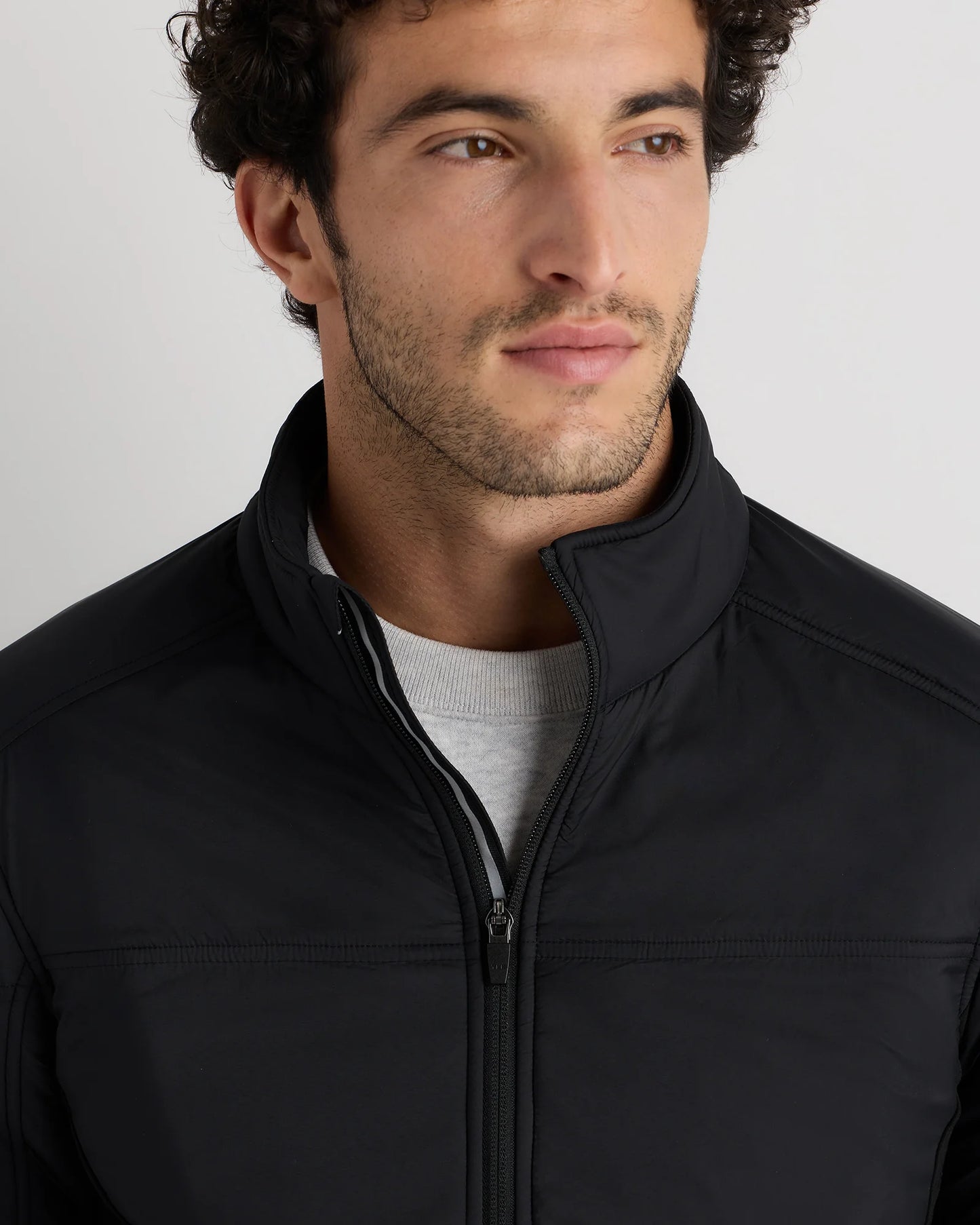Weather Proof Fleece-Lined Jacket - S / Rich Black