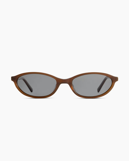 Amalfi Polarized Acetate Sunglasses - One Size / Black with Grey lens