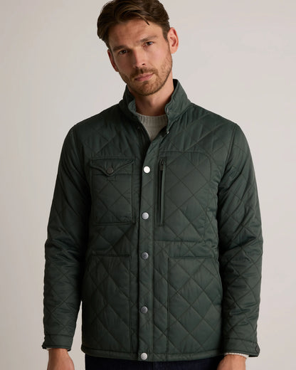 Featherless Quilted Utility Jacket - S / Verdant Pine