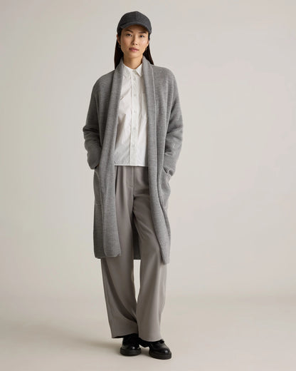 Australian Merino Wool Duster Cardigan - XS / Malted Toffee