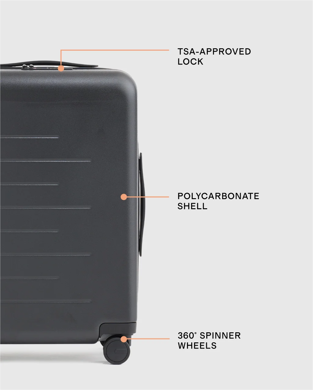 Carry-On Suitcase - One Size / Coastal Cobalt