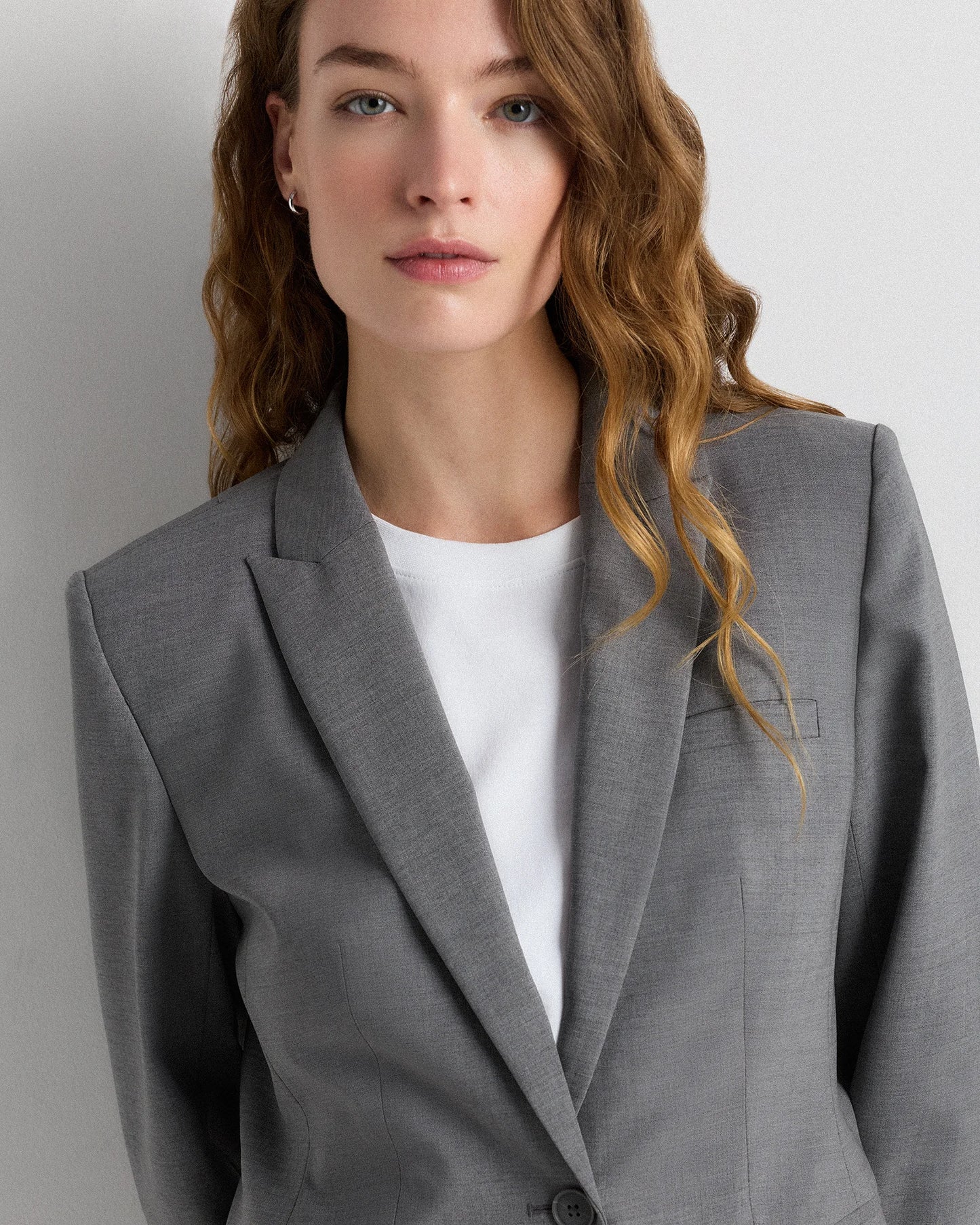 Italian Wool Long Blazer - XS / Sahara Camel