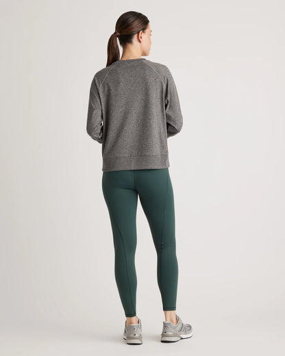 Flowknit Pullover Crew - XS / Heather Deep Navy
