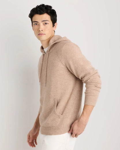 Mongolian Cashmere Pullover Hoodie - XS / Sea Spray Green