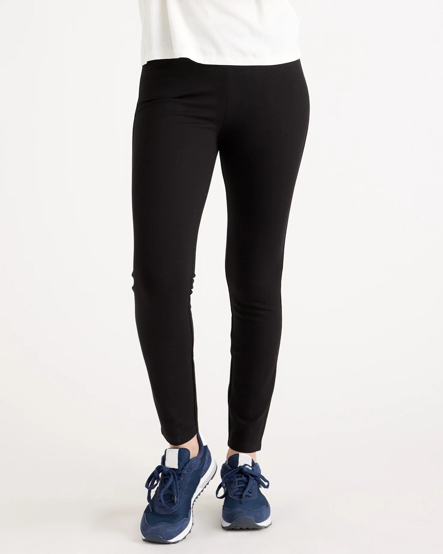 Ultra-Stretch Ponte Skinny Pants - XS / Charcoal