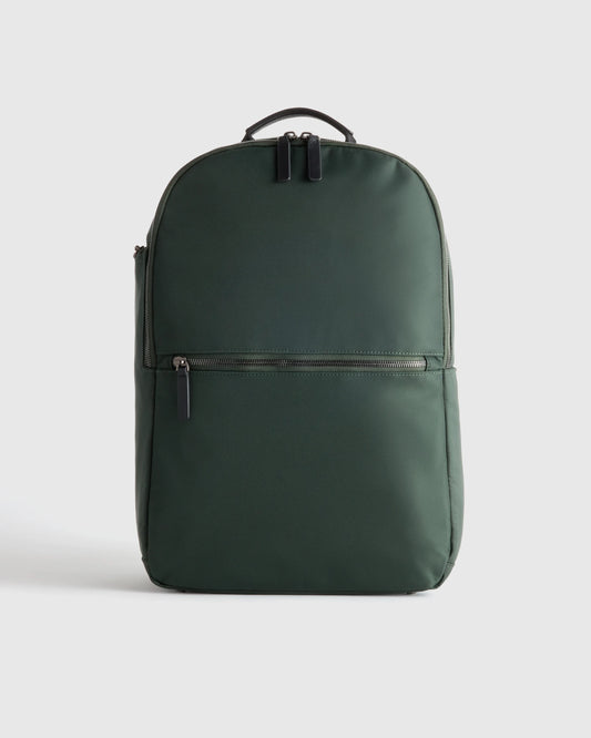 Voyage Nylon Slim Travel Backpack - One Size / Dark Green
