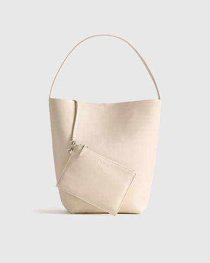 Penelope Large Shoulder Bag - One Size / Warm Taupe