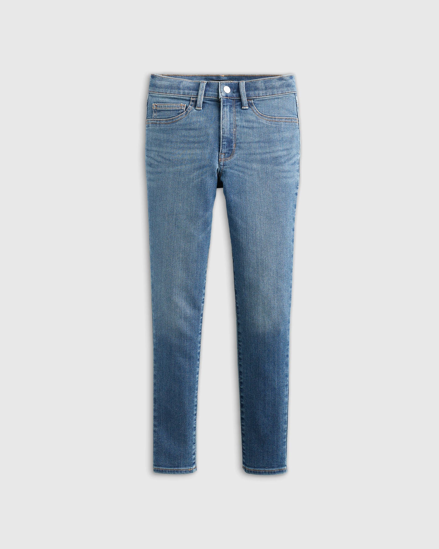 Girls EcoStretch Super Skinny Jeans - 6 / Light Wash