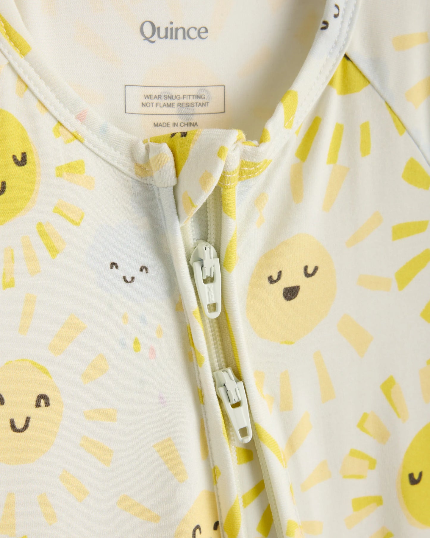 Bamboo Shortie Onesie Pajama - 2T / Sunshine