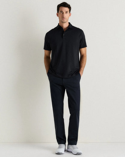 Performance Mesh Golf Polo - S / Navy