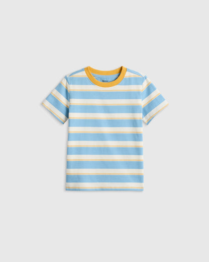 100% Organic Cotton Jersey Short Sleeve Tee - 2T / Dino Sketch