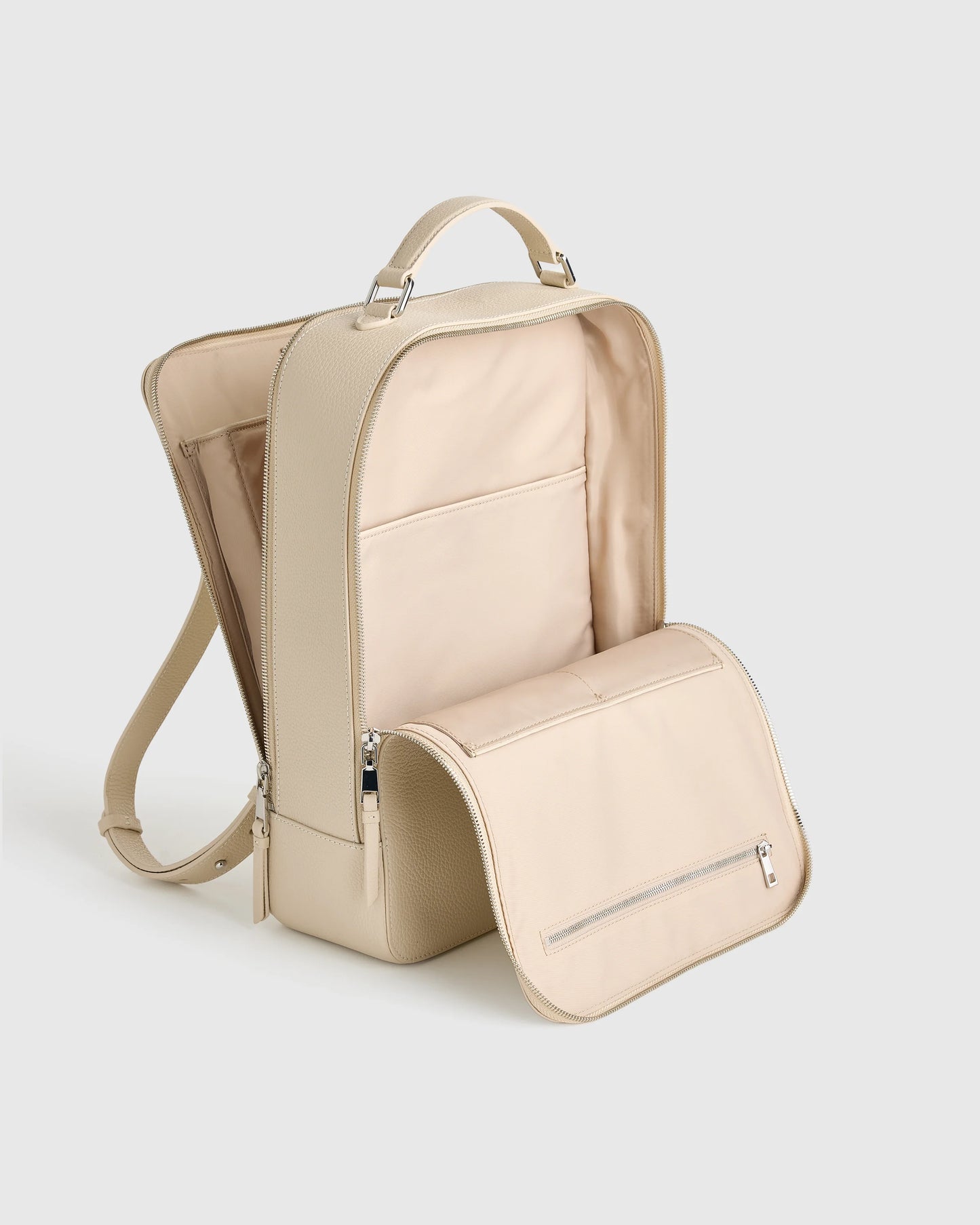 Marlow Laptop Backpack - One Size / Soft Ivory