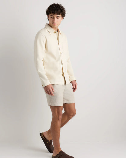 Organic Comfort Stretch Chore Jacket - XS / Vanilla