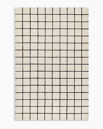 Bowie Wool Rug - 5' x 8' / Brown