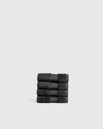 Turkish Ultra Plush Washcloth (Set of 4) - One Size / Mineral